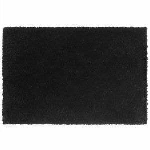 vidaXL Fu&szlig;matte Schwarz 40x60 cm Kokosfaser Getuftet