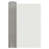 vidaXL Mesh Bildschirm 60 x 1000 cm 6 Mesh Edelstahl 201 Silber