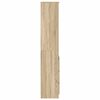 vidaXL Highboard Sonoma-Eiche 37,5x35x180 cm Holzwerkstoff