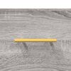 vidaXL Wandschrank Grau Sonoma 80x36,5x35 cm Holzwerkstoff