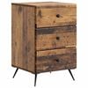 vidaXL Nachttisch Altholz 43 x 41 x 66,5 cm Holzwerkstoff