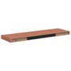 vidaXL Wandregal Wandmontiert Rot 90 x 23,5 x 4 cm Holzwerkstoff