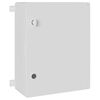vidaXL Steuerungsschrank Grau 47 x 24 x 50 cm ABS Kunststoff