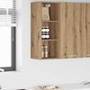 vidaXL H&auml;ngeschrank Artisan-Eiche 30 x 29,5 x 80 cm Holzwerkstoff