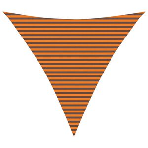 vidaXL Sonnensegel Orange und Braun 4,5 x 4,5 x 4,5 m