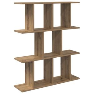 vidaXL Wandregal Artisan-Eiche 80 x 20 x 96 cm Holzwerkstoff