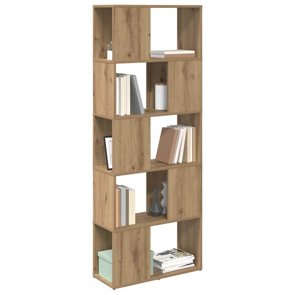 vidaXL TV-Schrankset Wandmontiert Braun 60 x 24 x 156 cm Holzwerkstoff