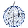 vidaXL Weihnachts-Finial-Licht 750 LEDs Blau &Oslash; 50 x 52 cm