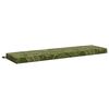 vidaXL Bankkissen SOEST 100 % Polyester Blattdesign 150 x 40 x 8 cm