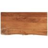 vidaXL Waschtischplatte 120x60x3,8 cm Rechteckig Massivholz Akazie