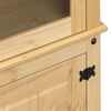 vidaXL Vitrine Corona 103,5x42x180 cm Massivholz Kiefer
