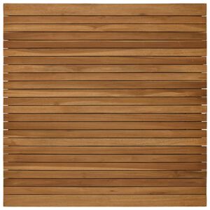 vidaXL Tischplatte 90 x 90 x 3,5 cm Quadratisch Massives Teakholz