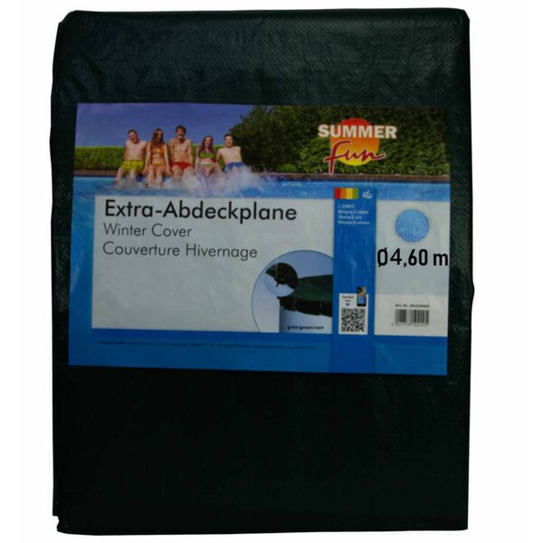 Summer Fun Winter-Poolabdeckung Rund 460 cm PVC Grün