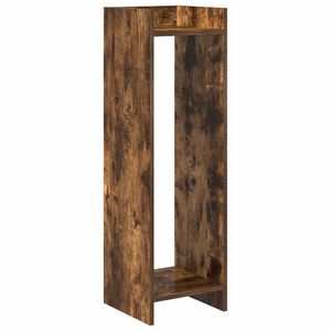 vidaXL Pflanzenst&auml;nder R&auml;uchereiche 30 x 30 x 100 cm Holzwerkstoff