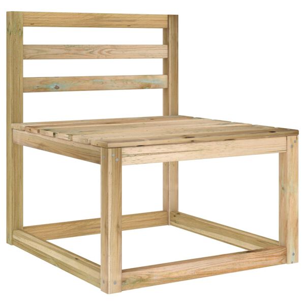 vidaXL 4-tlg. Garten-Lounge-Set mit Kissen in Rot