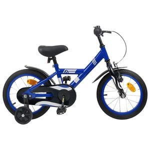 vidaXL Kinderfahrrad 12 Zoll f&uuml;r 2-4 Jahre alt Dunkelblau