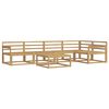 vidaXL Outdoor-Sofagarnitur 6 pcs Wei&szlig; 79 x 79 x 37 cm