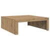 vidaXL Couchtisch Artisan-Eiche 100x100x35 cm Holzwerkstoff