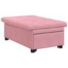 vidaXL Schlafsofa Rosa 194 x 67 x 82 cm Samt