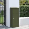 vidaXL Paketdrop-Box mit Speicher Olivgr&uuml;n 44,5 x 29 x 110,5 cm Stahl
