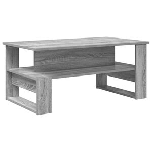 vidaXL Couchtisch Graues Sonoma 90 x 50 x 40 cm Holzwerkstoff