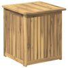 vidaXL Gartenlagerbox Massives Akazienholz 48,5 x 49 x 53,5 cm