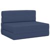 vidaXL Klappsofa Bett Blau 70 x 72 x 60 cm Stoff