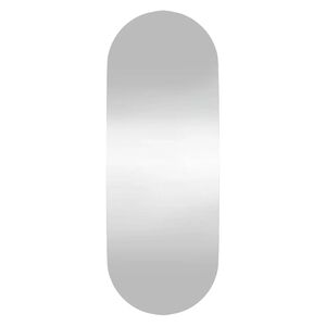 vidaXL Wandspiegel 15x40 cm Glas Oval