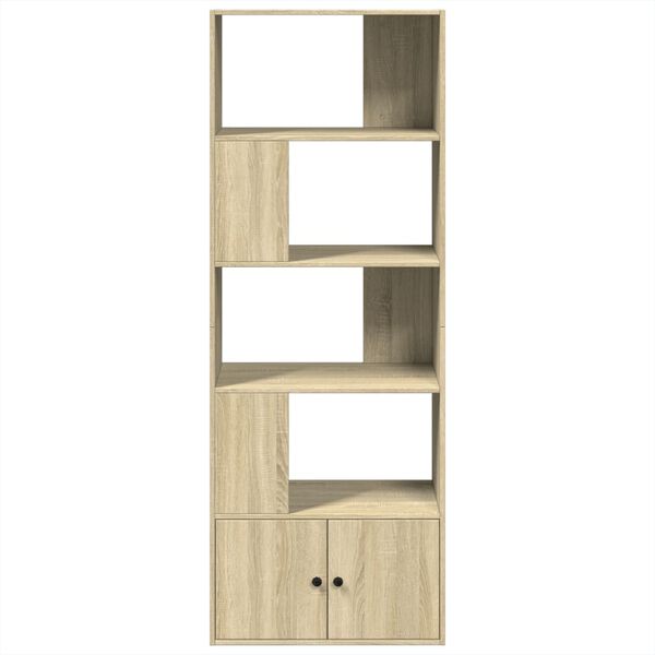 vidaXL Bücherregal Sonoma-Eiche 70x36x189 cm Holzwerkstoff