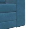 vidaXL Schlafsofa Blau 98 x 71 x 83 cm Samt