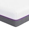 vidaXL Memory-Schaum-Matratze Mittel 80 x 160 cm Wei&szlig; und Grau