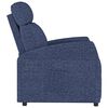 vidaXL Relaxsessel Blau Stoff