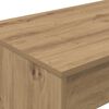 vidaXL Bett-Schreibtisch Artisan-Eiche 100 x 45 x 75 cm Holzwerkstoff