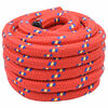 vidaXL Bootsseil 25 m 4 Rot PP