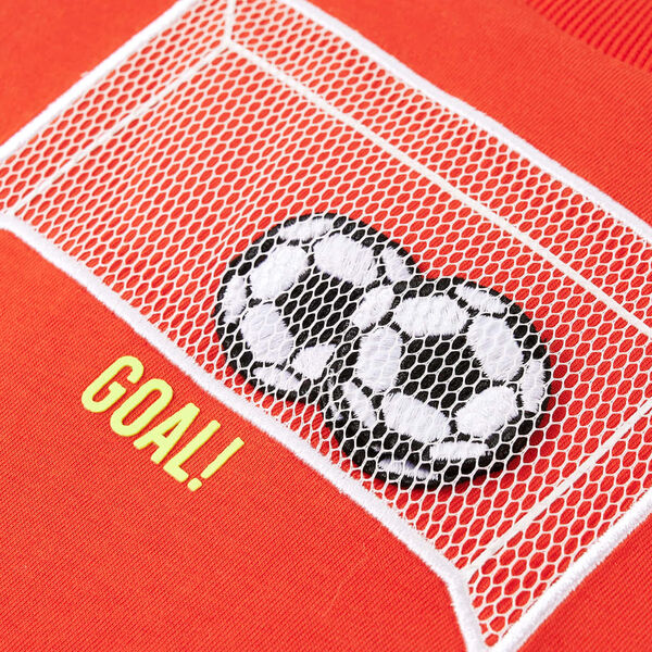 Kinder-Langarmshirt Hellorange 92