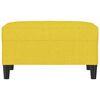 vidaXL Fu&szlig;hocker Hellgelb 70x55x41 cm Stoff