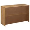 vidaXL Sideboard SAUDA Eiche-Optik 114x43x75,5 cm Kiefernholz