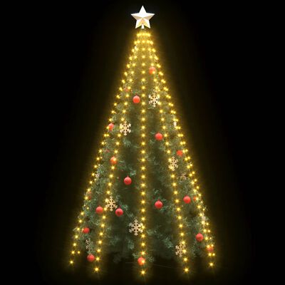 vidaXL Weihnachtsbaum-Lichternetz mit 300 LEDs 300 cm