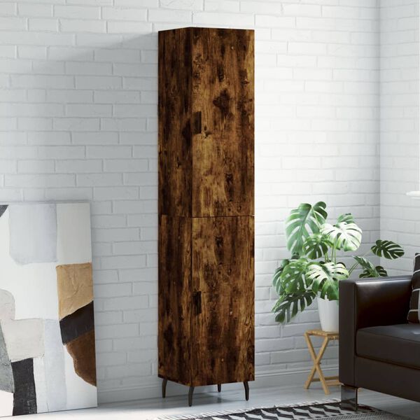 vidaXL Highboard R&auml;uchereiche 34,5x34x180 cm Holzwerkstoff