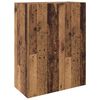 vidaXL Wandschrank 2 pcs Altholz 69,5 x 34 x 90 cm Holzwerkstoff