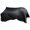 vidaXL Fleecedecke Pferdedecke doppelschichtig + Kreuzbegurtung 125cm schwarz