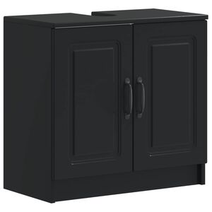 vidaXL Waschbeckenschrank UTRECHT Schwarz 59,5 x 31,5 x 59 cm