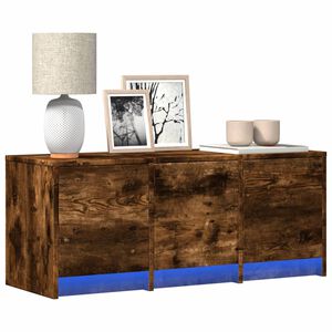 vidaXL TV-Schrank LED R&auml;uchereiche 97x34x40 cm Holzwerkstoff