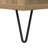 vidaXL Couchtisch Artisan-Eiche 60 x 50 x 40 cm Holzwerkstoff
