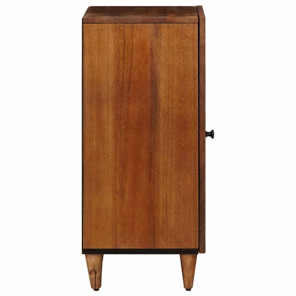 vidaXL Sideboard mit T&uuml;r Walnuss 40 x 33,5 x 75 cm Massivholz Mango