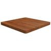 vidaXL Tischplatte Quadratisch Dunkelbraun 60x60x4cm Behandelte Eiche
