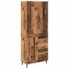vidaXL Highboard 2 Stk. Altholz 69,5 x 34 x 180 cm Holzwerkstoff