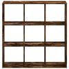 vidaXL B&uuml;cherregal R&auml;uchereiche 102x32x102 cm Holzwerkstoff