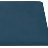 vidaXL Wandkopfteilen 12 pcs Blau 30 x 15 cm Samt