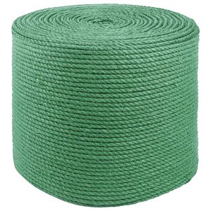 vidaXL Juteseil Gr&uuml;n 100% Tossa Jute